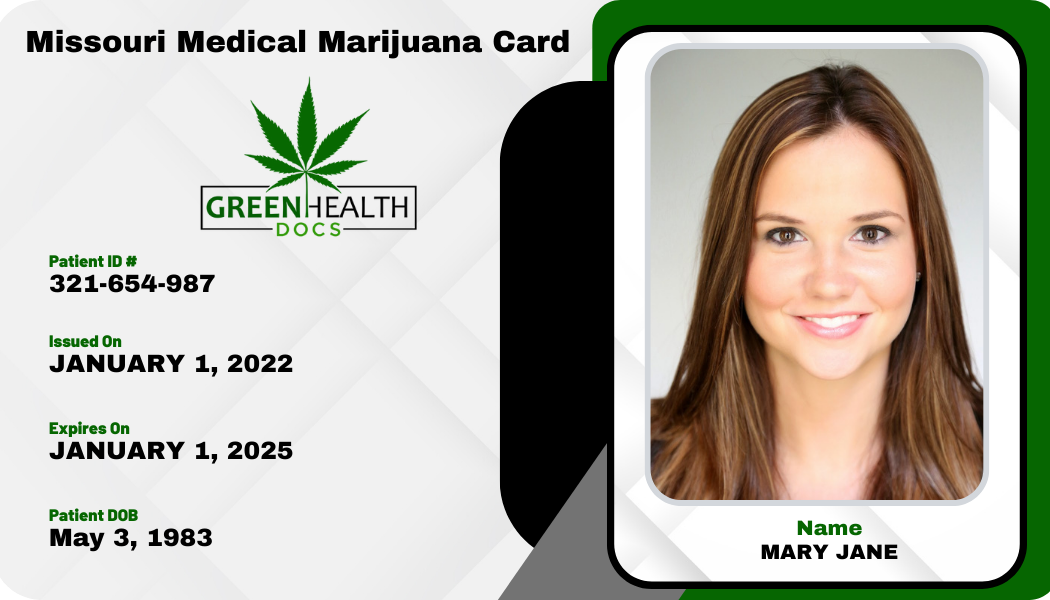 Green Health Docs Missouri Medical Marijuana Card