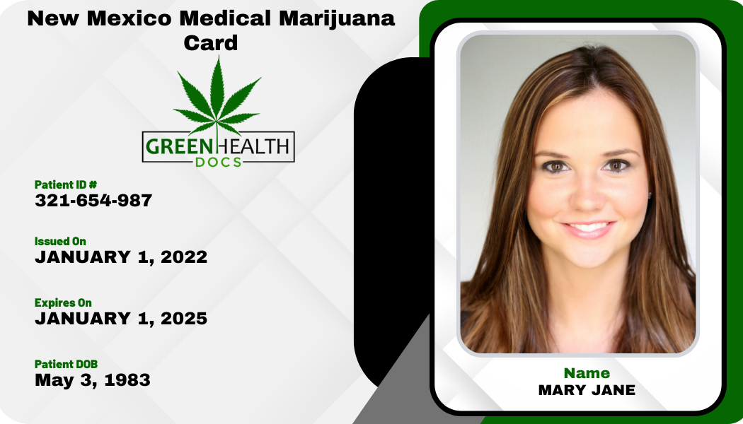 Green Health Docs New Mexico Medical Marijuana Card